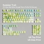 Summer Trail — Набор кейкапов PBT Cherry Side-lit