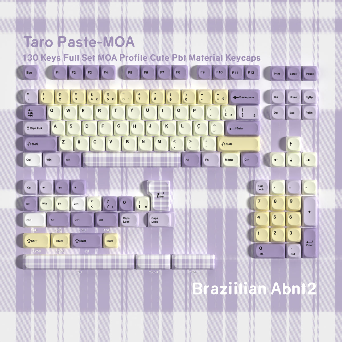 Taro Cube MOA — MOA PBT Keycap Set