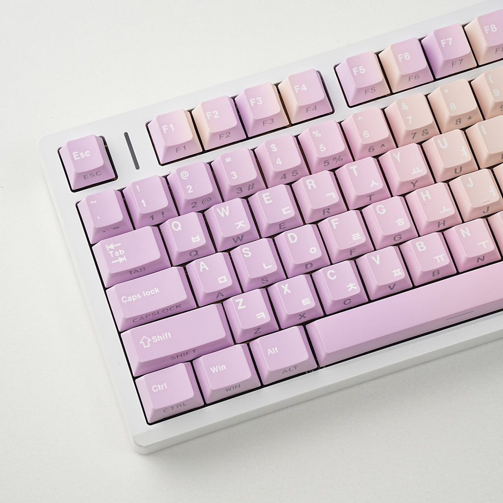 芋泥奶茶 keycap set lifestyle photo