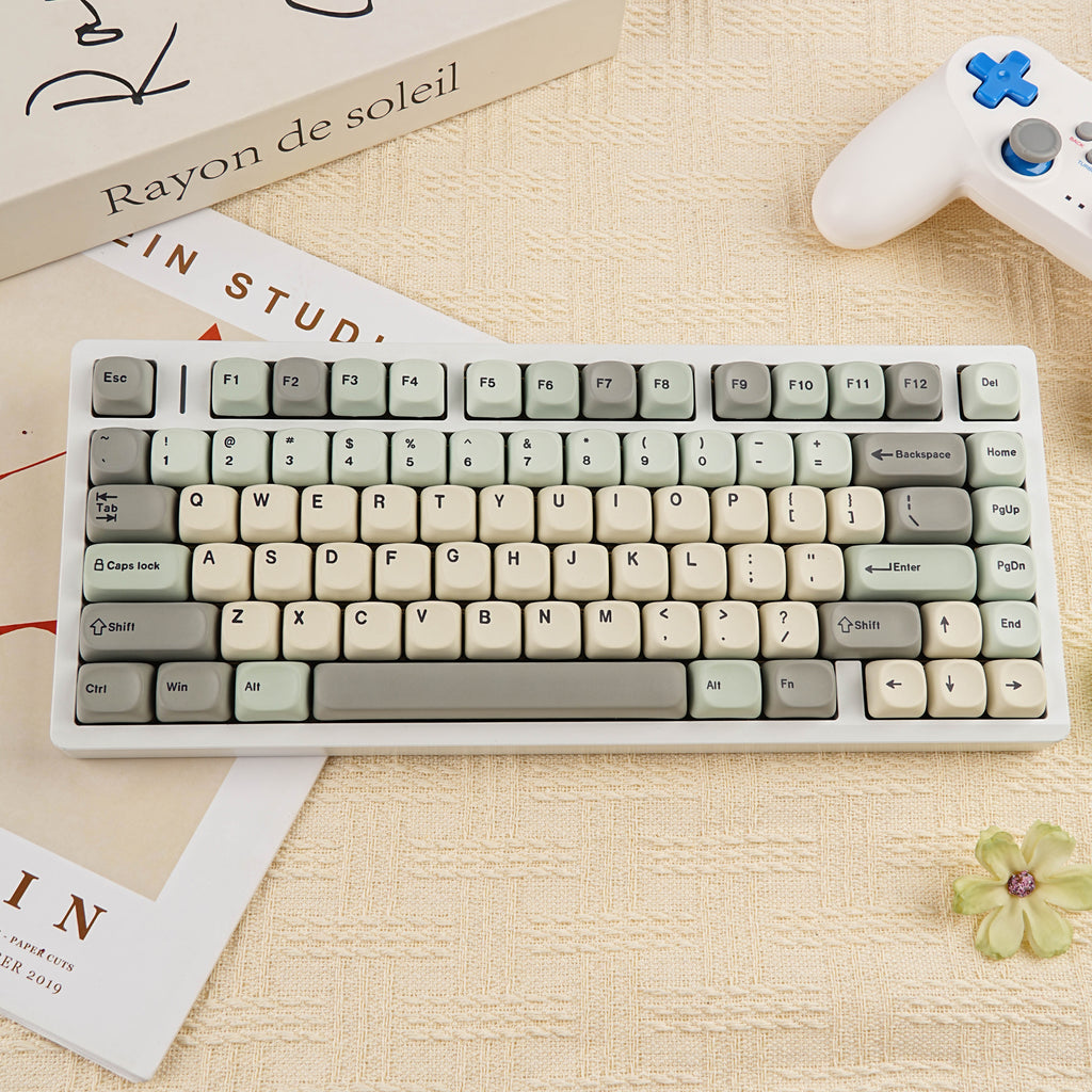 怪味巧克力 keycap set lifestyle photo