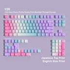 Y2K — Набор кейкапов PBT Cherry Side-lit