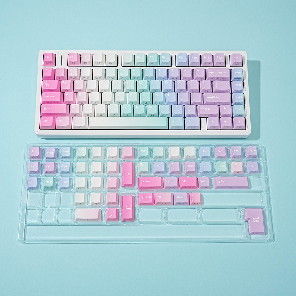 Y2K keycap set lifestyle photo