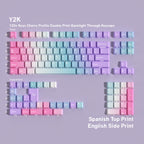 Y2K — Набор кейкапов PBT Cherry Side-lit